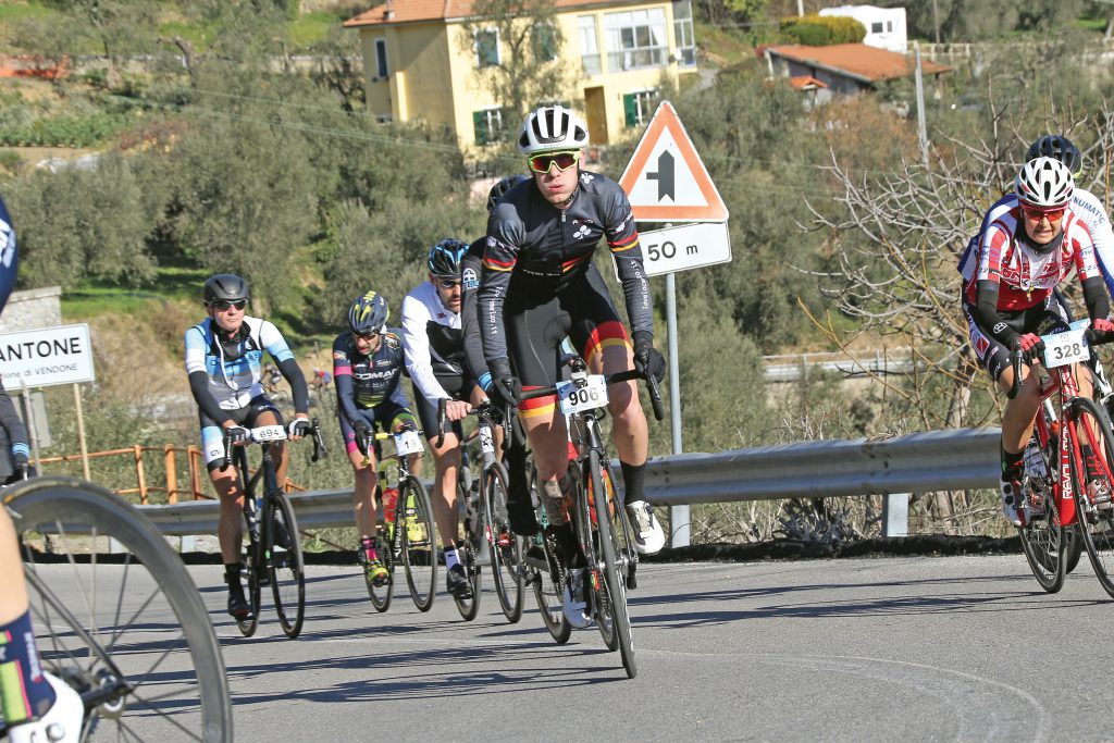 21/a edizione della Granfondo Internazionale Laigueglia, Giorgio Marelli in azione.